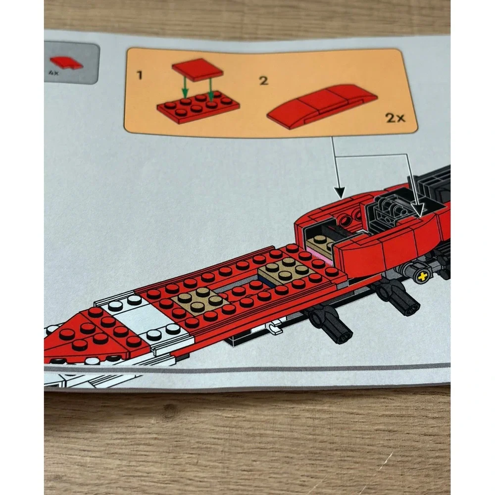 LEGO Star Wars 75388 Jedi Bob's Starfighter Instruction Manual Booklet Only